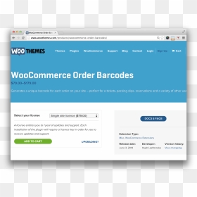 Woothemes, HD Png Download - barcodes png