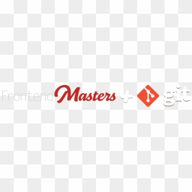 Frontend Masters Logo - Calligraphy, HD Png Download - git png