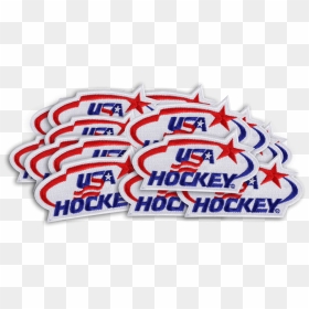 Usa Hockey Free Form Patch Clipart , Png Download - Team Usa Hockey, Transparent Png - usa hockey logo png