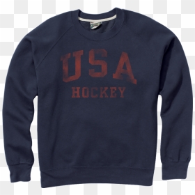Long-sleeved T-shirt, HD Png Download - usa hockey logo png