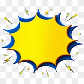 Blank Comic Boom Png Picture - Funny Background Poster, Transparent Png - boom.png