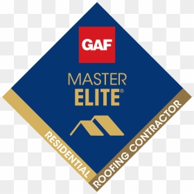 Gaf Master Elite Logo, HD Png Download - gaf logo png
