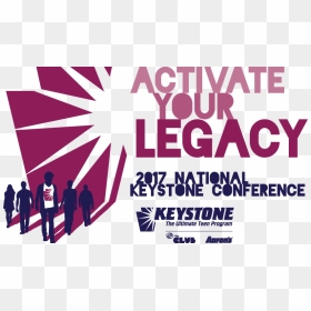 2017 National Keystone Conference - Graphic Design, HD Png Download - keystone png