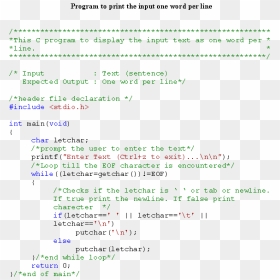 Screenshot, HD Png Download - c programming png