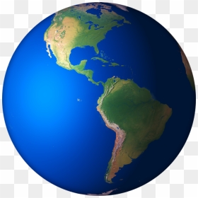 3d Earth Render 02, Globe, Earth, Planet Png And Psd - Chimborazo On World Map, Transparent Png - 3d globe png