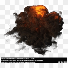 My Explosion-stock Series Is One Of The Most Favourited - Black Smoke Fire Png, Transparent Png - boom.png