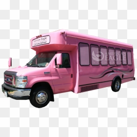 Limo Party Bus Clipart, HD Png Download - party bus png