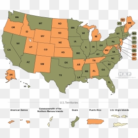 United States Map - Data Map, HD Png Download - lgbtq png
