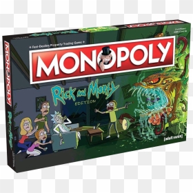 Monopoly Rick And Morty, HD Png Download - mr monopoly png