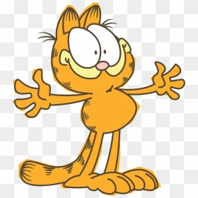 Garfield Line Messaging Sticker - Garfield Sticker Transparent Png, Png Download - line sticker png