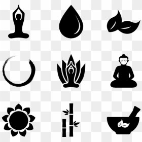 Symbols Of Tibetan Buddhism Religion Computer Icons - Buddhism Icons, HD Png Download - buddhism symbol png