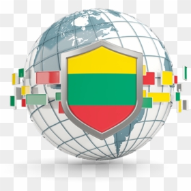 Globe With Shield - Shield Icon Flag Of Croatia Png, Transparent Png - mechanical icon png