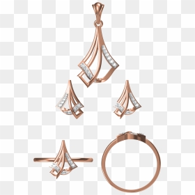 Earrings, HD Png Download - jewelry design png