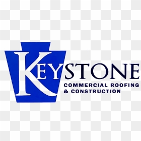 Keystone Commercial Roofing & Construction Logo - Cobalt Blue, HD Png Download - keystone png