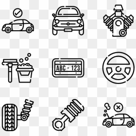 Mechanical Icon Packs - Hand Drawn Social Media Icons Png, Transparent Png - mechanical icon png