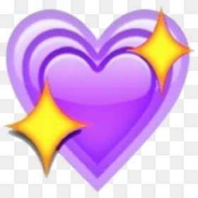 Emojis Png, Emoticon, Overlays, Art Pieces, Smileys, - Purple And Yellow Heart Emoji, Transparent Png - heart smiley png