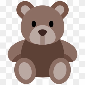 Teddy Bear Icon - Teddy Bear Clip Art Transparent Background, HD Png Download - teddy bear icon png