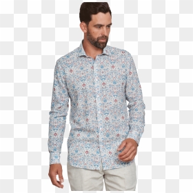 Liberty Palmeria Print Ls Shirt"  Title="liberty Palmeria - Starbucks, HD Png Download - suiting shirting png