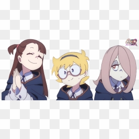 Sucy Akko Little Witch Academia, HD Png Download - little witch academia png