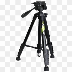 Endurax Professional Tripod Etr-66 - Dslr Video Camera Stand, HD Png Download - camera with tripod png