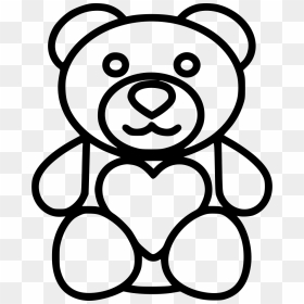 Teddy Bear - Free Teddy Bear Svg, HD Png Download - teddy bear icon png