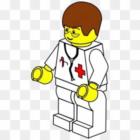 Lego Clipart Black And White, HD Png Download - doctor tools clipart png