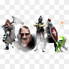 Blog Vertical - Cuirass, HD Png Download - 3d cartoon character png