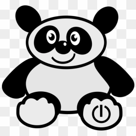 Giant Panda Teddy Bear Cuteness Computer Icons, HD Png Download - teddy bear icon png