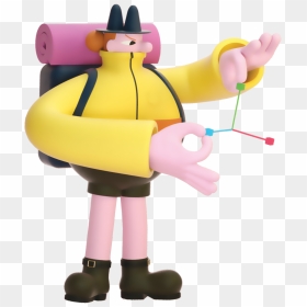 Interactive 3d Animation - Cartoon, HD Png Download - 3d cartoon character png