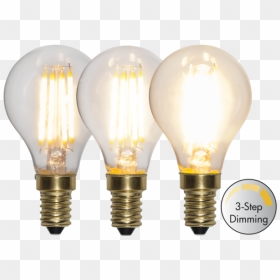 Led Lamp E14 P45 Soft Glow 3-step - Smart Lampa E14, HD Png Download - glowing blue bulb png