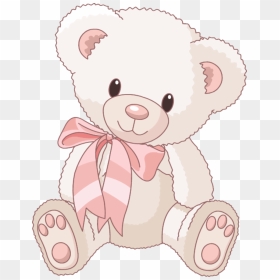 Transparent Teddy Bear Vector Png - Pink Teddy Bear Clipart, Png Download - teddy bear icon png