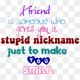 Png Text On Friendship, Transparent Png - friends forever png text