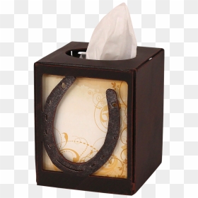 Iron Horseshoe Square Tissue Box Cover - Tissue Paper, HD Png Download - iron box images png