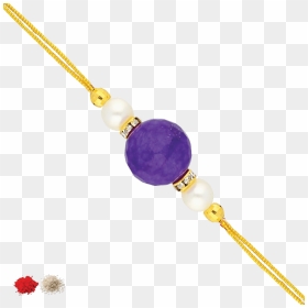 Bead, HD Png Download - silver rakhi png