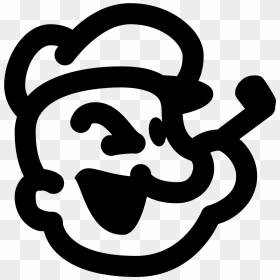 It"s An Icon For The Famous Cartoon Character Popeye - Popeye Cartoon Logo, HD Png Download - famous cartoon characters png