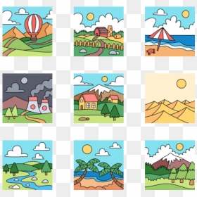 Cartoon, HD Png Download - color hand png