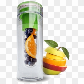 Water Bottle, HD Png Download - lemon water png