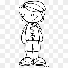 Transparent School Boy Png - Boy Melonheadz Clipart Black And White, Png Download - school boy clipart png