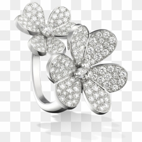 Frivole Ring 2 Flowers, HD Png Download - nose pin png