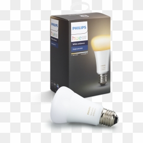 Hue E27 White Ambiance, HD Png Download - glowing blue bulb png