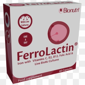 Ferrolactin 60"s Packshot 3 - Box, HD Png Download - iron box images png