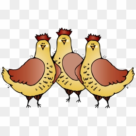 Hen Vector Mother - 3 French Hens Clipart, HD Png Download - hen clipart png