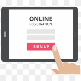 Register To Vote - Smartphone, HD Png Download - vote finger png