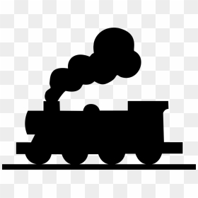 Human Behavior,silhouette,area - Silhouette Train Clip Art, HD Png Download - railway clipart png