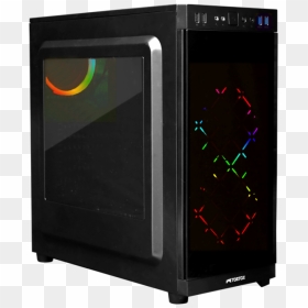 Tortox Neon Rgb Tempered Glass Computer Case With Window - Computer Case, HD Png Download - raees png