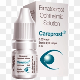 Bimatoprost Ophthalmic Solution, HD Png Download - eye drops png