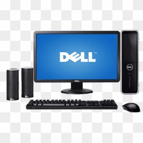 Dell Computer Png Hd, Transparent Png - dell desktop png