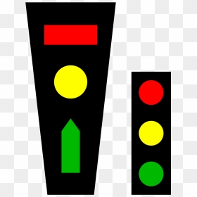 Sinal De Transito Desenho, HD Png Download - traffic signal lights png