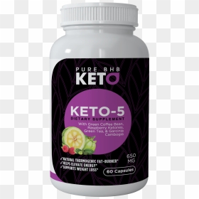 Keto 5 With Green Coffee Bean - Momordica Charantia, HD Png Download - green coffee bean png