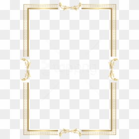 Free Png Download Gold Border Frame Clipart Png Photo - Gold Border Frame Transparent, Png Download - gold jewellery background png